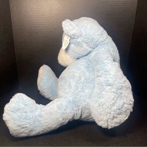 JUMBO RARE VHTF BNWT Mary Meyer Huge Blue Teddy Bear GREAT GIFT - Picture 8 of 16